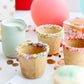 Cream and Sprinkle Cocoa Cup - The Cone Series - Edible Cup